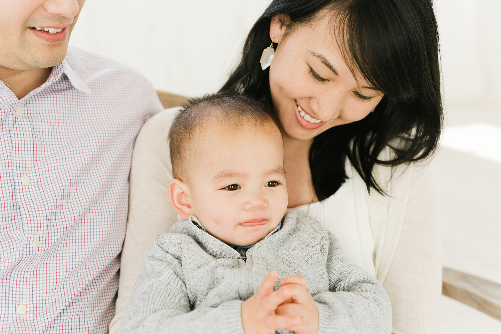 Family portrait session at the White Sparrow by Tenth & Grace.