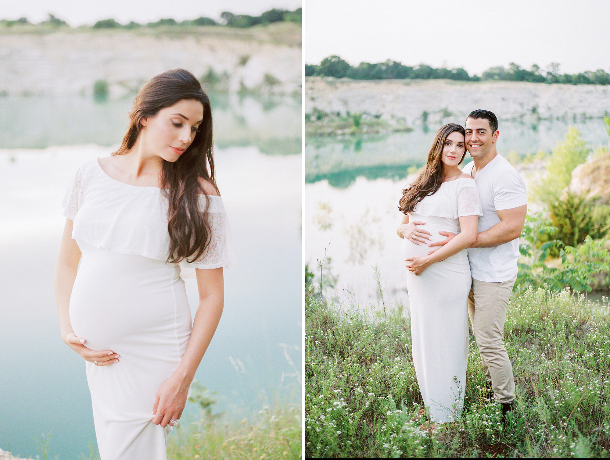 Dallas fine art maternity inspiration by film photographer Tenth & Grace.