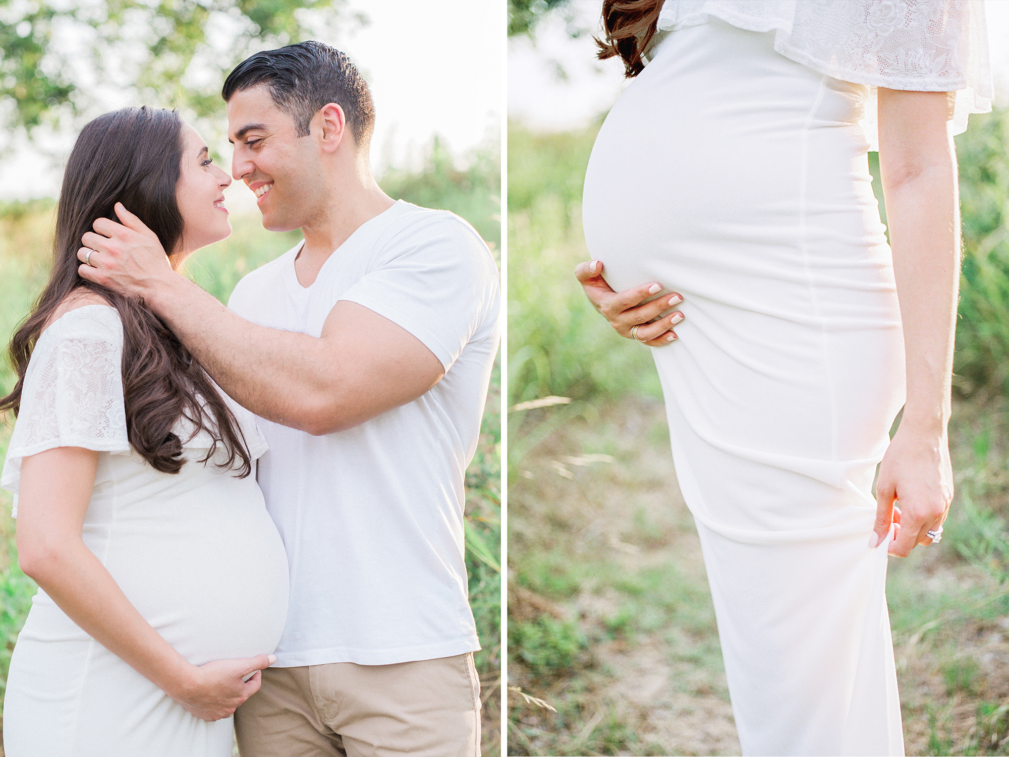 Film maternity photographer Tenth & Grace travels worldwide to capture romantic and dreamy maternity portraits.