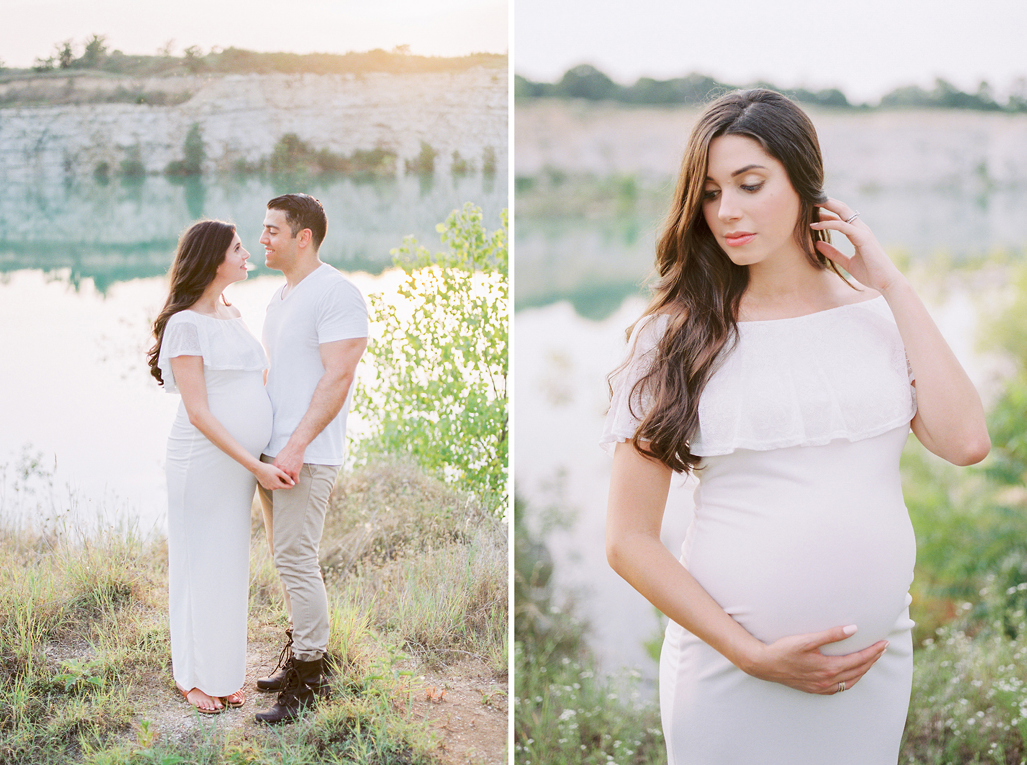 Dallas wedding photographer Tenth & Grace also specializes in fine art maternity sessions throughout DFW.