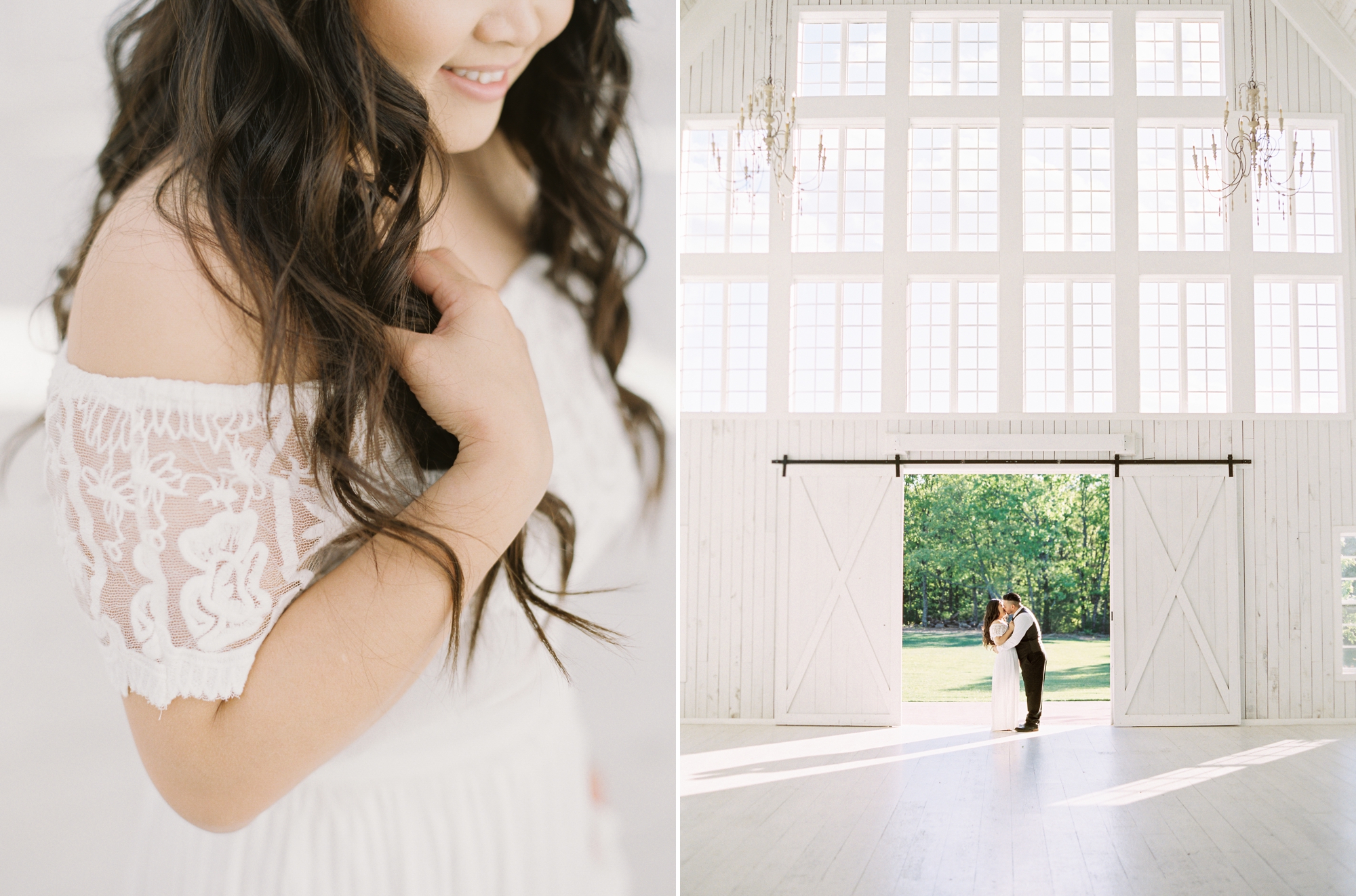 White Sparrow Barn film wedding inspiration